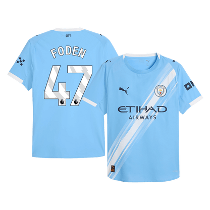 FODEN #47 Manchester City Thuis Shirt 2025/26 Authentiek