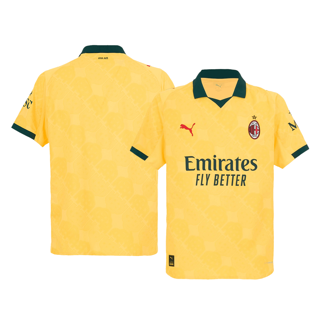 AC Milan Derde Shirt 2025/26 Geel Authentiek