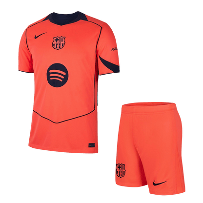 Barcelona Derde Shirt Tenue 2025/26 Oranje