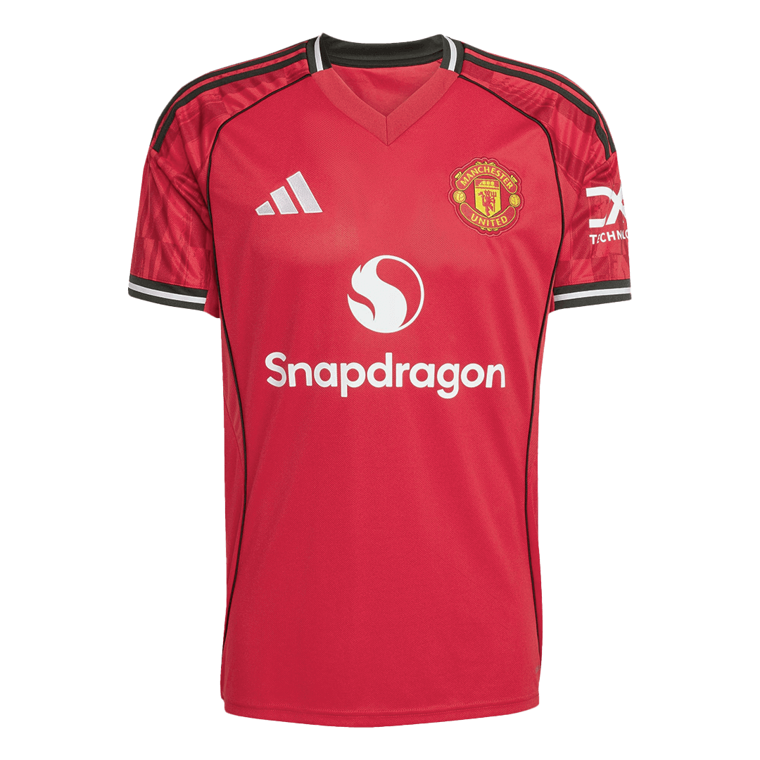 B.FERNANDES #8 Manchester United Thuisshirt 2025/26