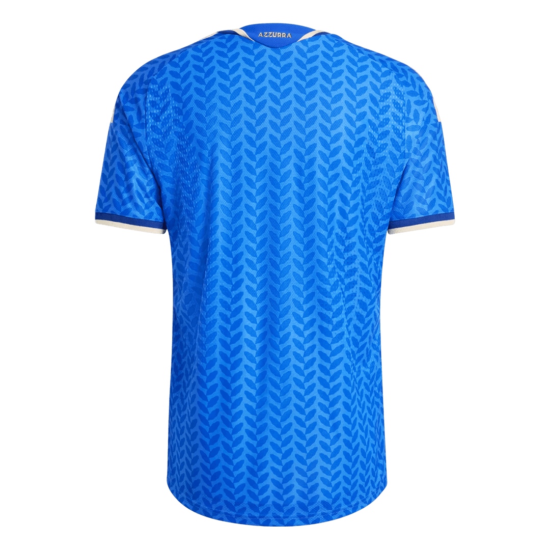 Italië Thuisshirt Wereldkampioenschap 2026 Blauw Speler Grote Maat