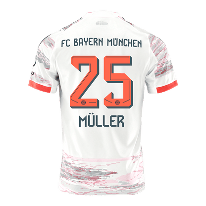 MÜLLER #25 München Uitshirt 2025/26 Wit