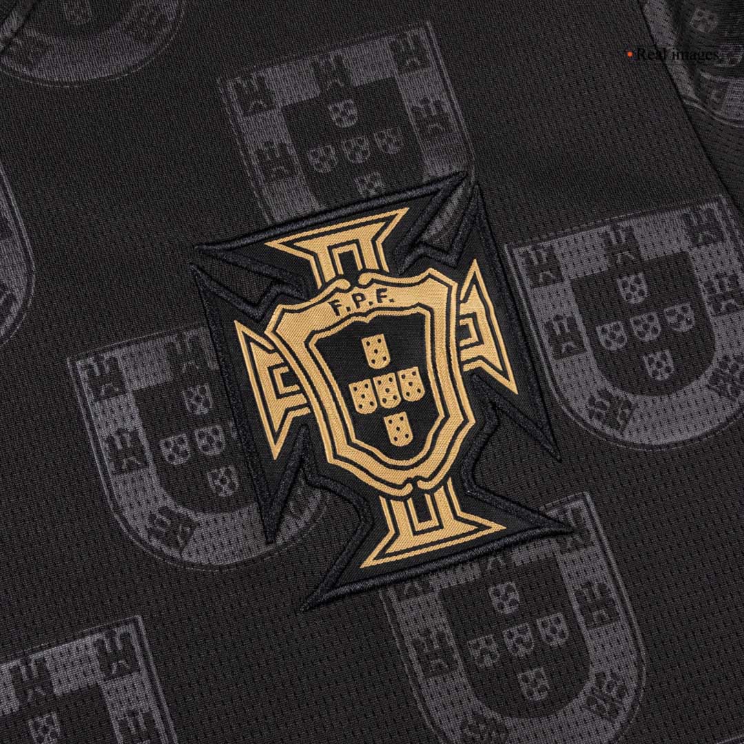 Portugal WK 2026 Shirt Zwart Grote Maat