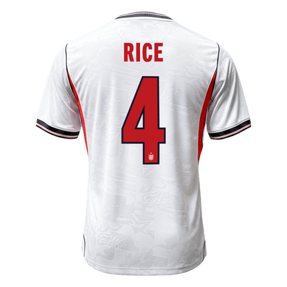 RIJST #4 Engeland Thuis Shirt - WK 2026 Wit Speler