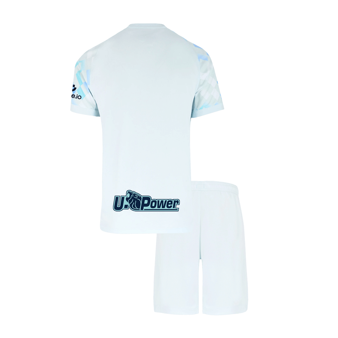 Inter Milan Uitshirt Kit 2025/26 Kinderen Wit