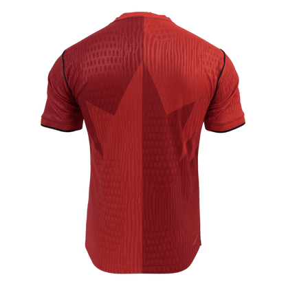 Canada Thuisshirt Wereldkampioenschap 2026 Rood Speler Grote Maat