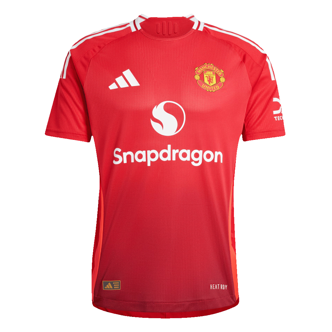 Manchester United Thuis Tenue 2024/25 Authentiek