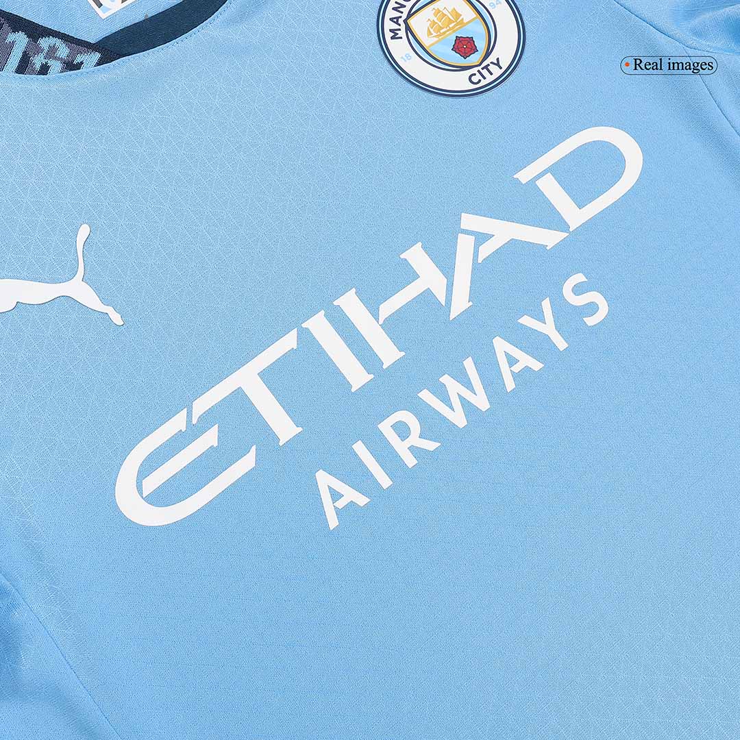 Manchester City Thuisshirt 2024/25 Authentiek