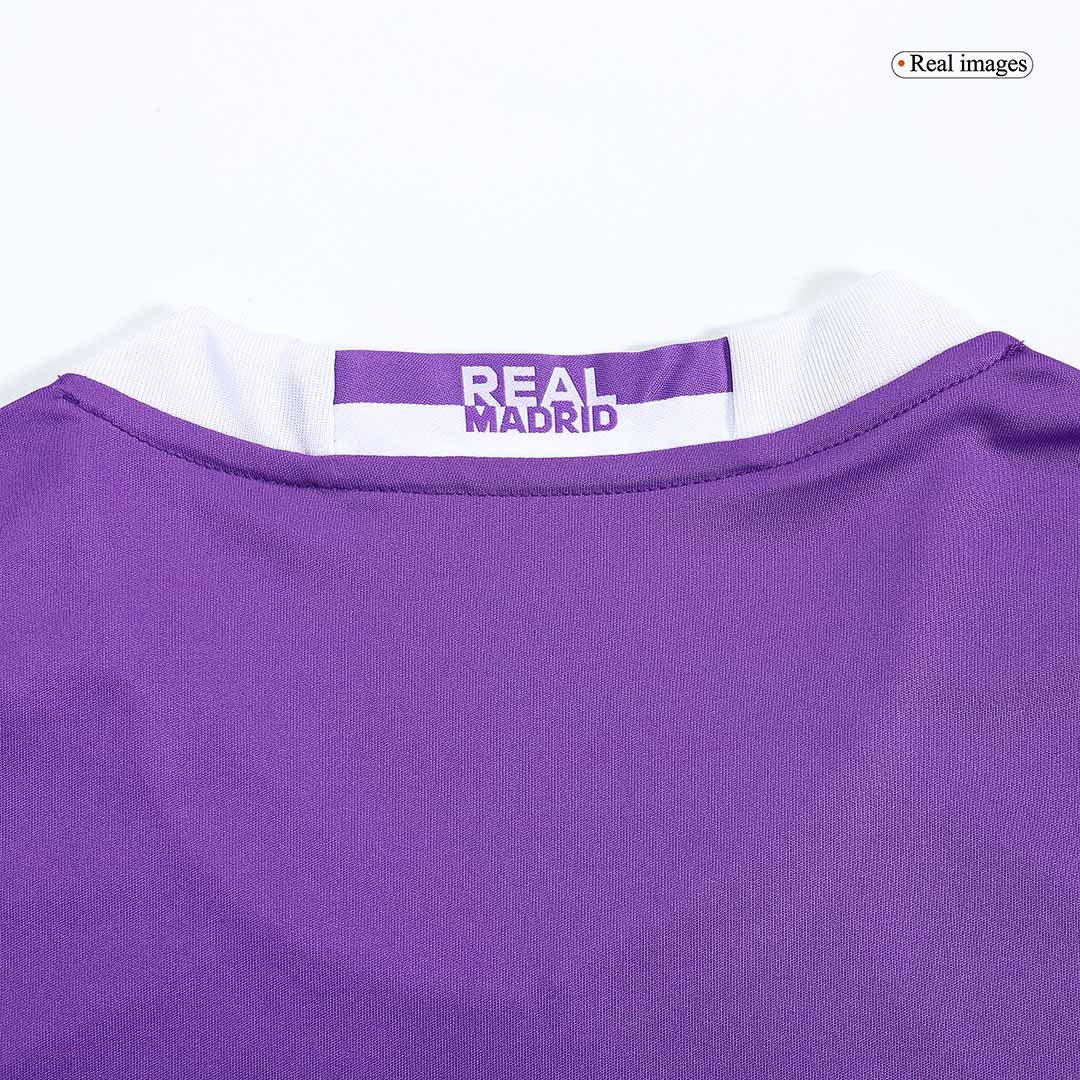RONALDO #7 Retro Real Madrid Uit Thuisshirt Lange Mouw 2016/17