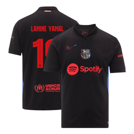 LAMINE YAMAL #19 Barcelone Extérieur Maillot 2024/25 - UCL - Mon Maillot Foot Store