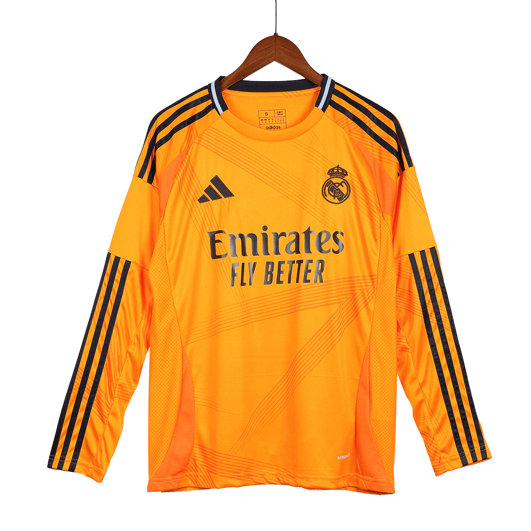 Real Madrid Uit Thuisshirt Lange Mouwen 2024/25