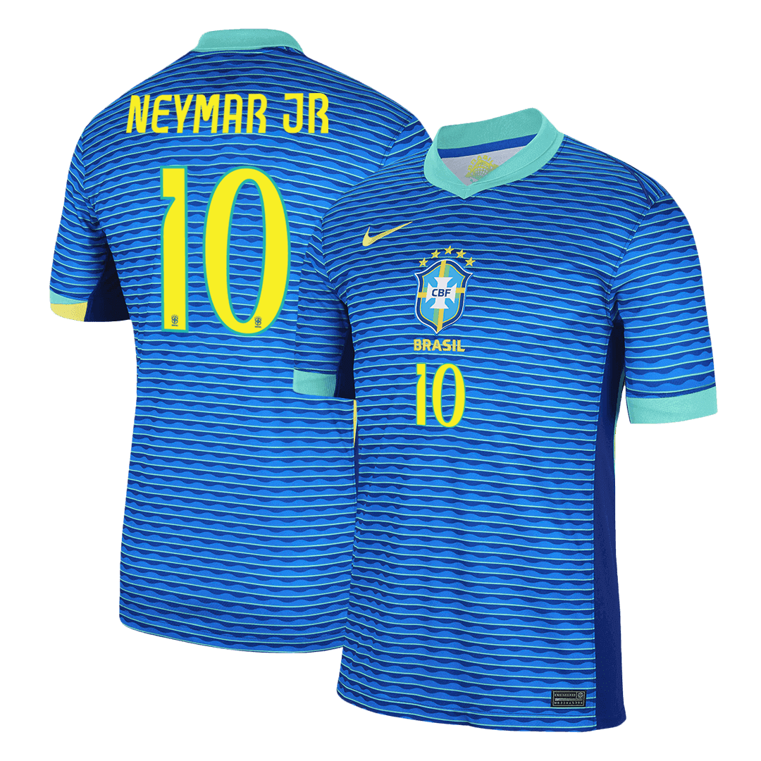 NEYMAR JR #10 Brésil Extérieur Maillot 2024 - Mon Maillot Foot Store