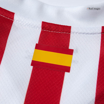 Atlético Thuisshirt Tenue 2025/26 Kinderen Rood&Wit