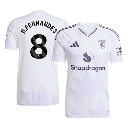 B.FERNANDES #8 Manchester United Uit Thuisshirt 2025/26