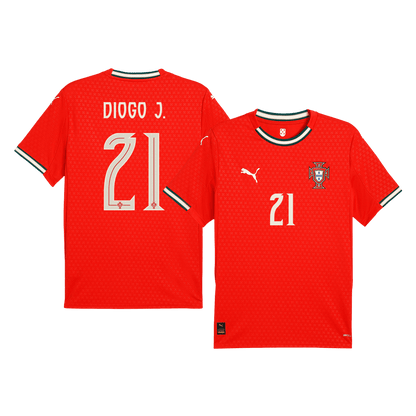 DIOGO J. #21 Portugal Thuisshirt 2025
