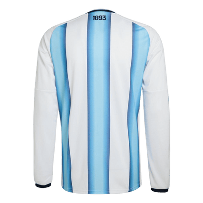 Argentinië Thuisshirt Lange Mouwen - WK 2026 Blauw&Wit