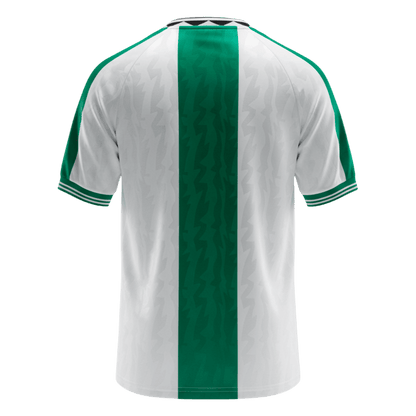 Retro Nigeria Uitshirt 1996 Groen & Wit