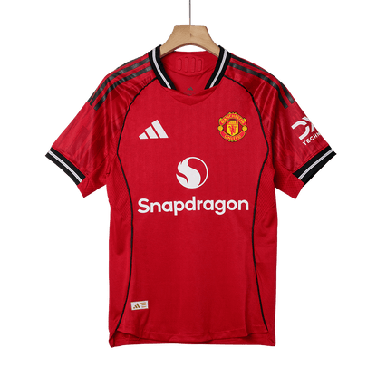 B.FERNANDES #8 Manchester United Thuisshirt 2025/26 Authentiek