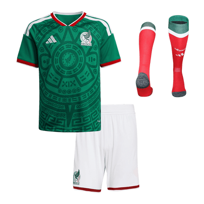 Mexico Thuis tenue 2025/26 Kinderen Groen