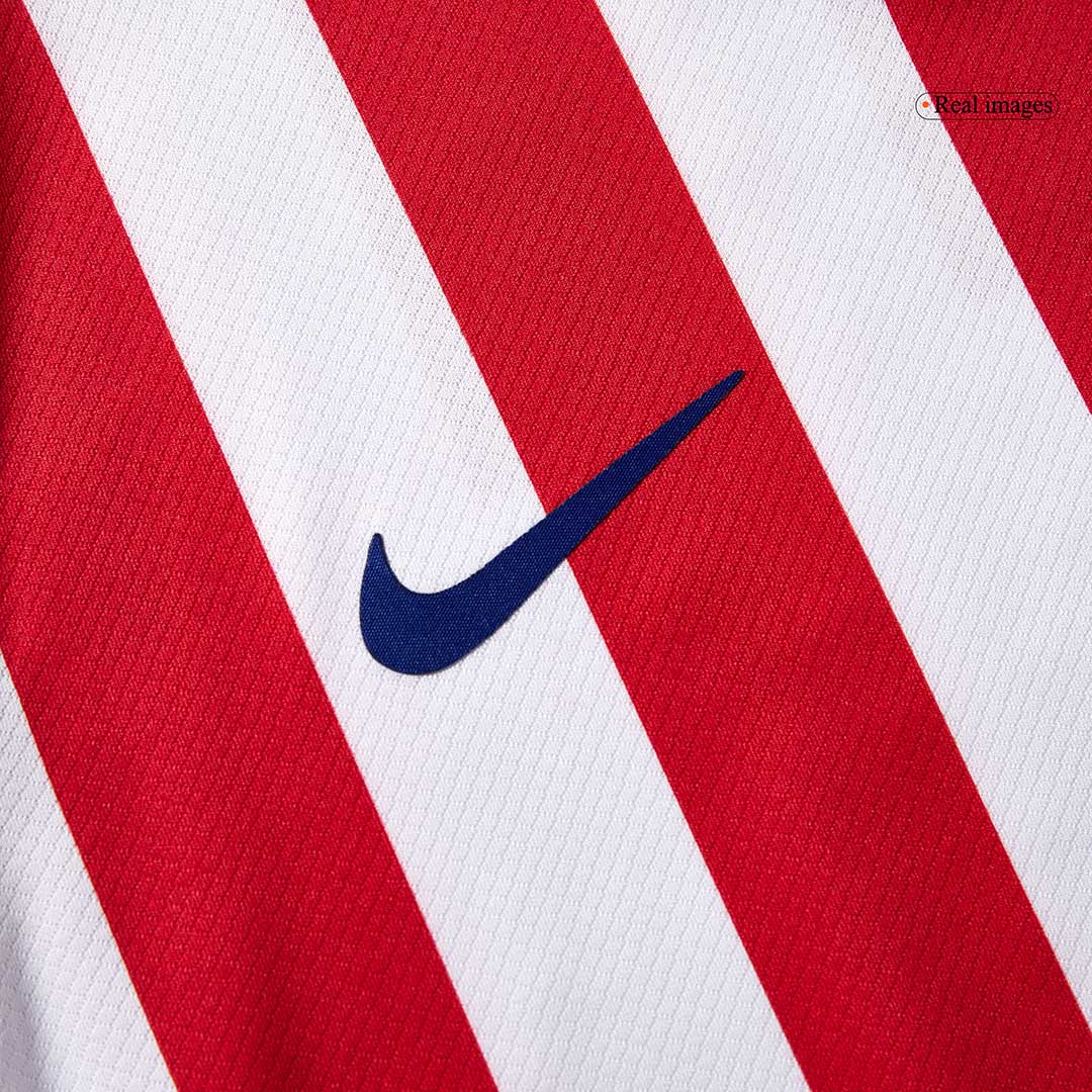 SØRLOTH #9 Atlético Thuisshirt 2025/26 Rood & Wit