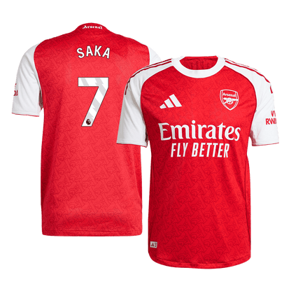 SAKA #7 Arsenal Thuisshirt 2025/26 Authentiek