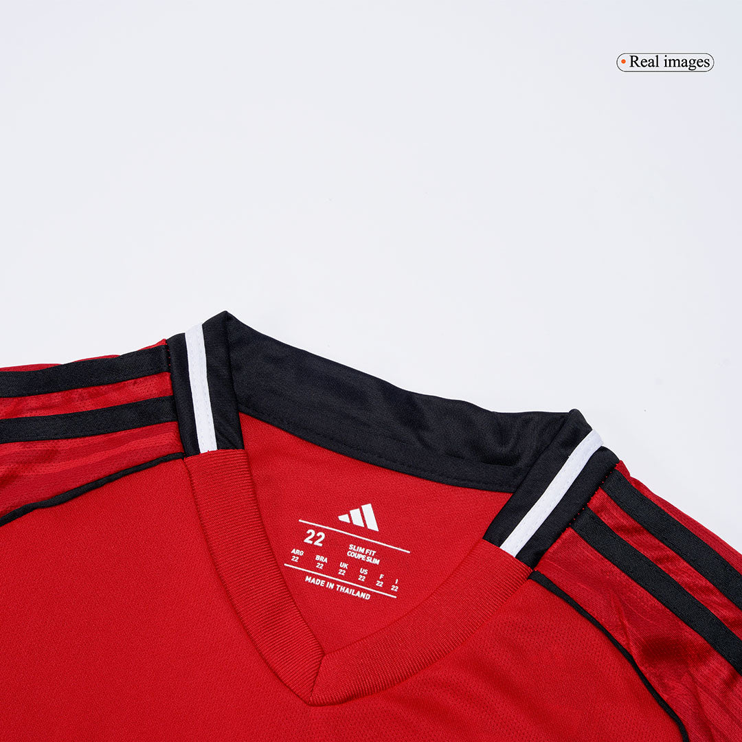 Manchester United Thuisshirt Kit 2025/26 Kinderen Rood