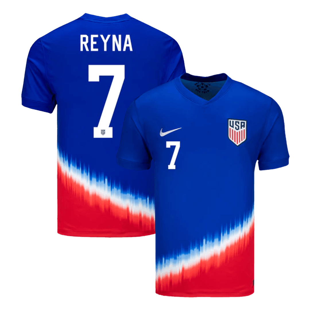 REYNA #7 Verenigde Staten Uitshirt 2024 Blauw