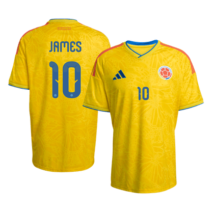 JAMES #10 Colombia Thuis tenue WK 2026 Geel