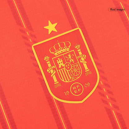 Vrouwen Spanje Thuisshirt - Wereldkampioenschap 2026 Rood