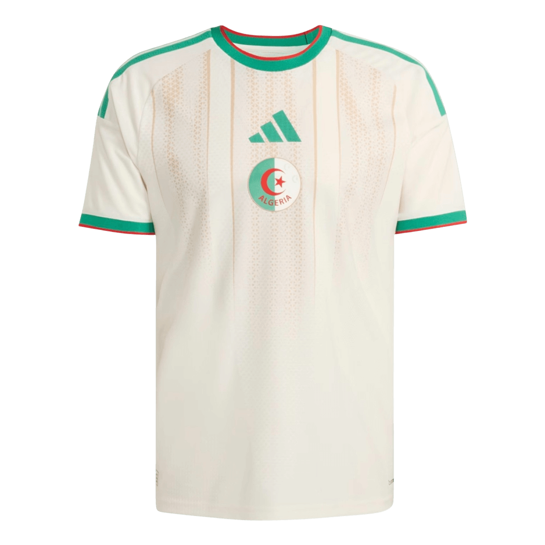 Algerije Thuisshirt - Wereldkampioenschap 2026 Wit Speler