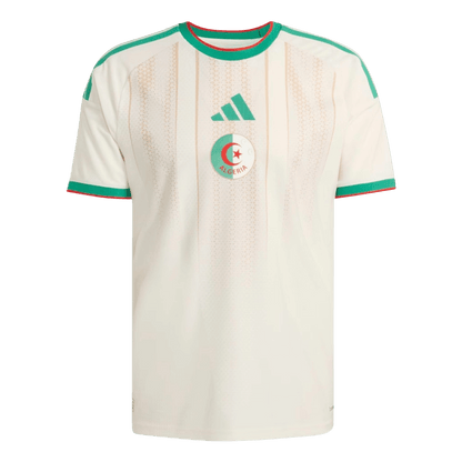 Algerije Thuisshirt - Wereldkampioenschap 2026 Wit Speler