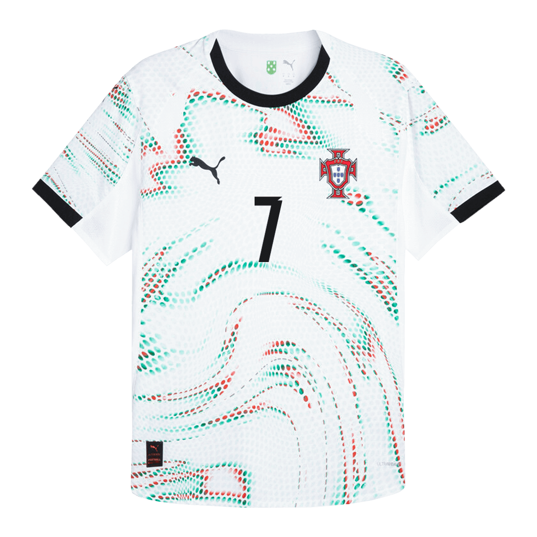 RONALDO #7 Portugal Uit Maillot 2025 Authentiek