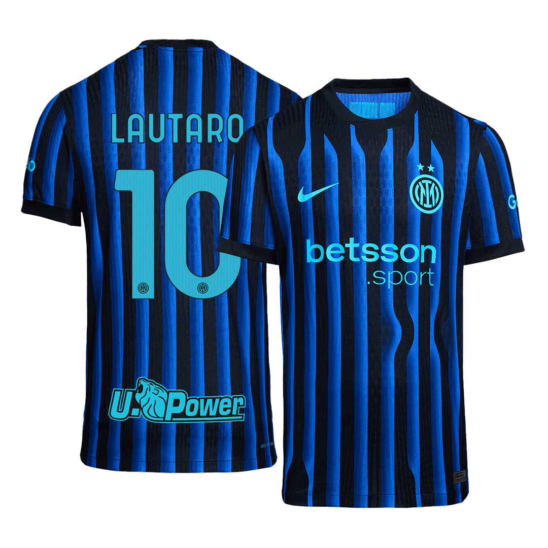 LAUTARO #10 Inter Milan Thuis Shirt 2025/26 Authentiek