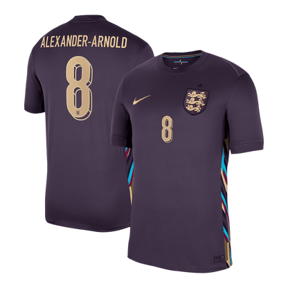 Voetbalshirt ALEXANDER-ARNOLD #8 Engeland Uitshirt 2024 - Super