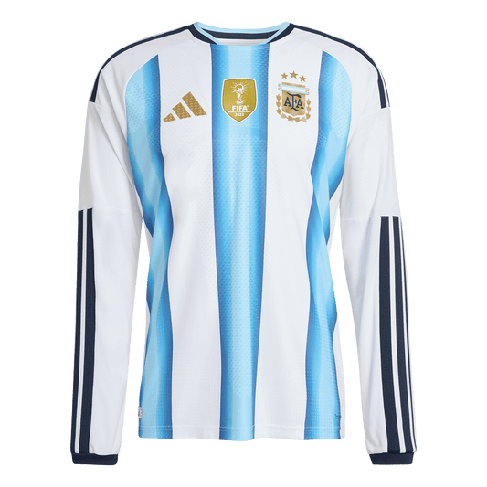 Argentinië Thuis tenue Lange Mouwen - WK 2026 Blauw&Wit