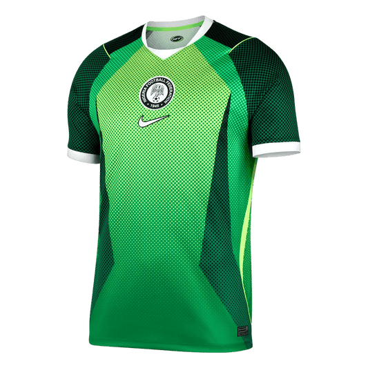 Nigeria Domicile Maillot - Coupe du Monde 2026 Vert Joueur