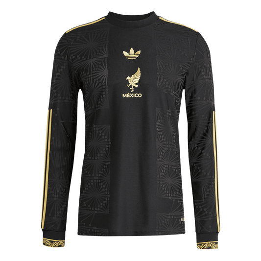 Maillot de Foot Mexique Third Maillot Manches Longues 2025 Authentique - Gold Cup