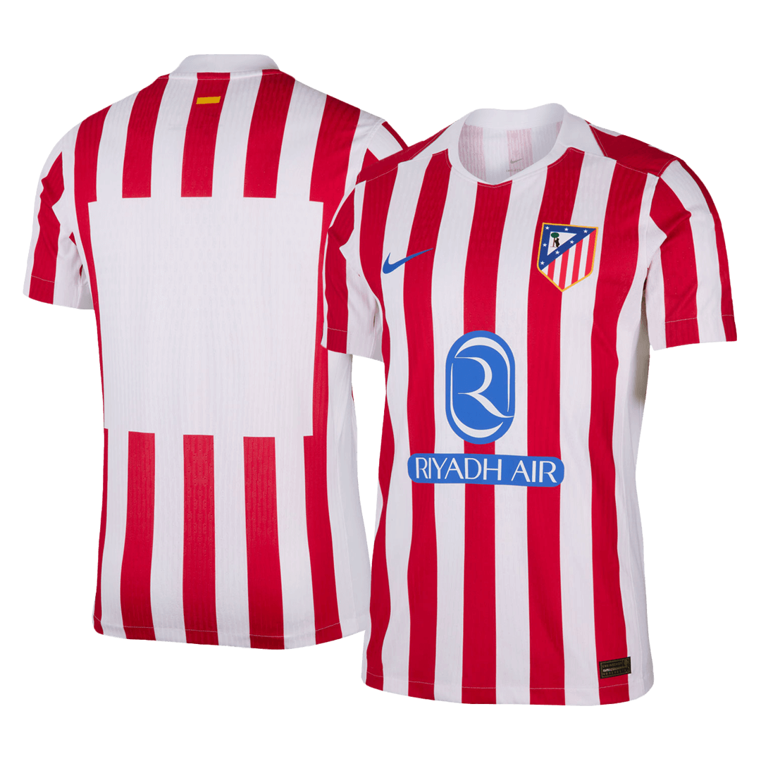 Atlético Thuisshirt 2025/26 Rood&Wit Authentiek