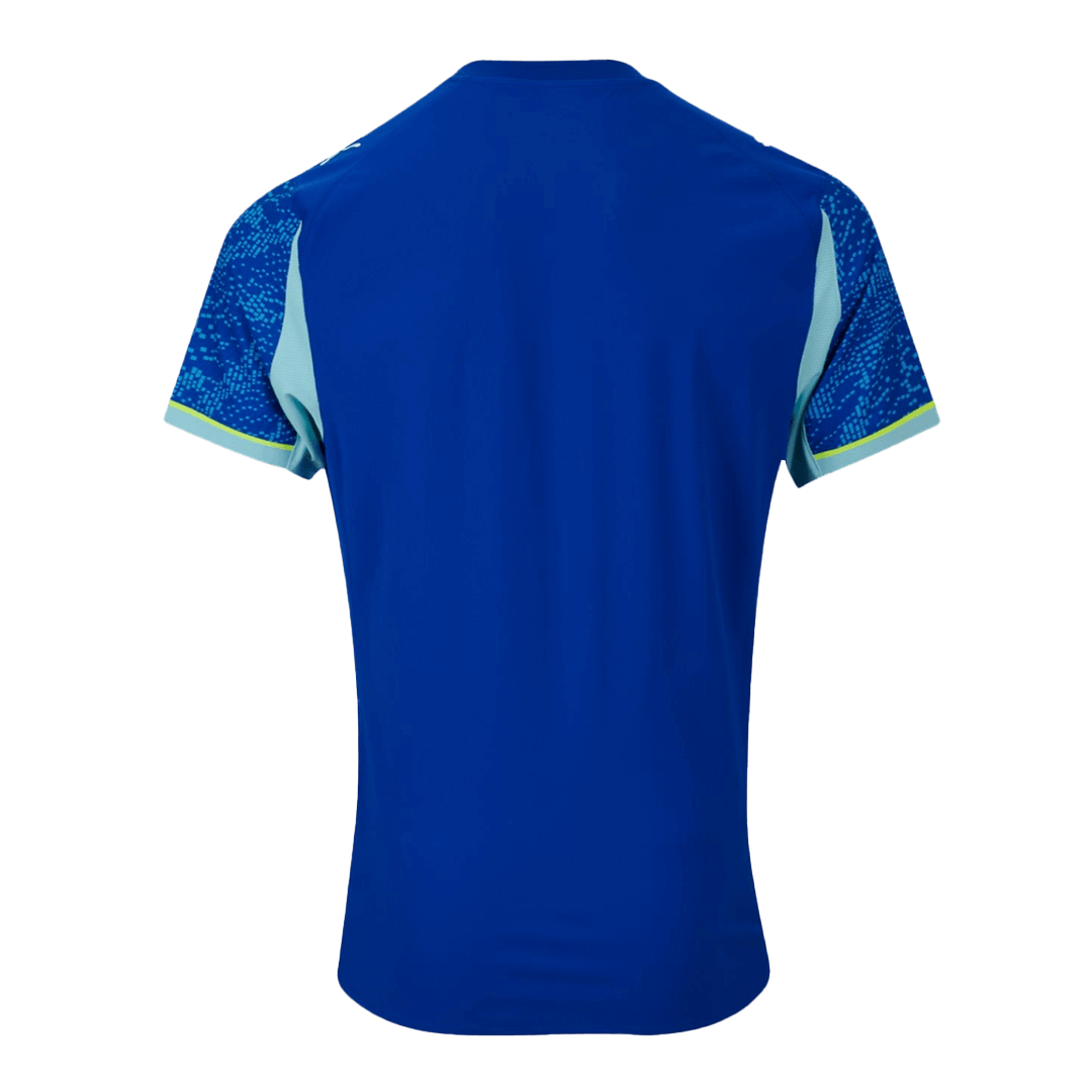 Olympique Marseille Derde Shirt 2025/26 Blauw Authentiek Grote Maat