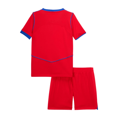 Third Maillot Kit 2025/26 Enfant Rouge