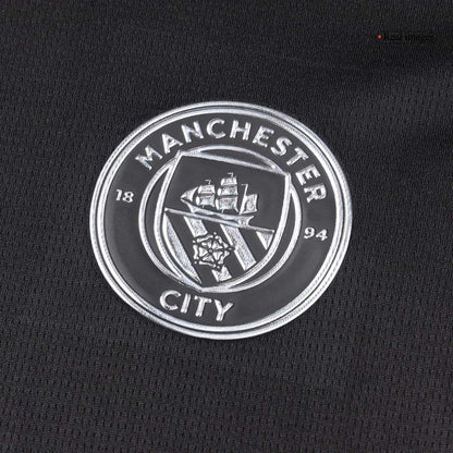 Manchester City Uitshirt Set 2025/26 Zwart