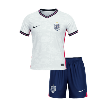 Engeland Thuisshirt Kit Wereldbeker 2026 Kind Wit