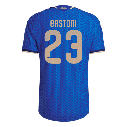 BASTONI #23 Italië Thuisshirt Wereldkampioenschap 2026 Blauw Speler
