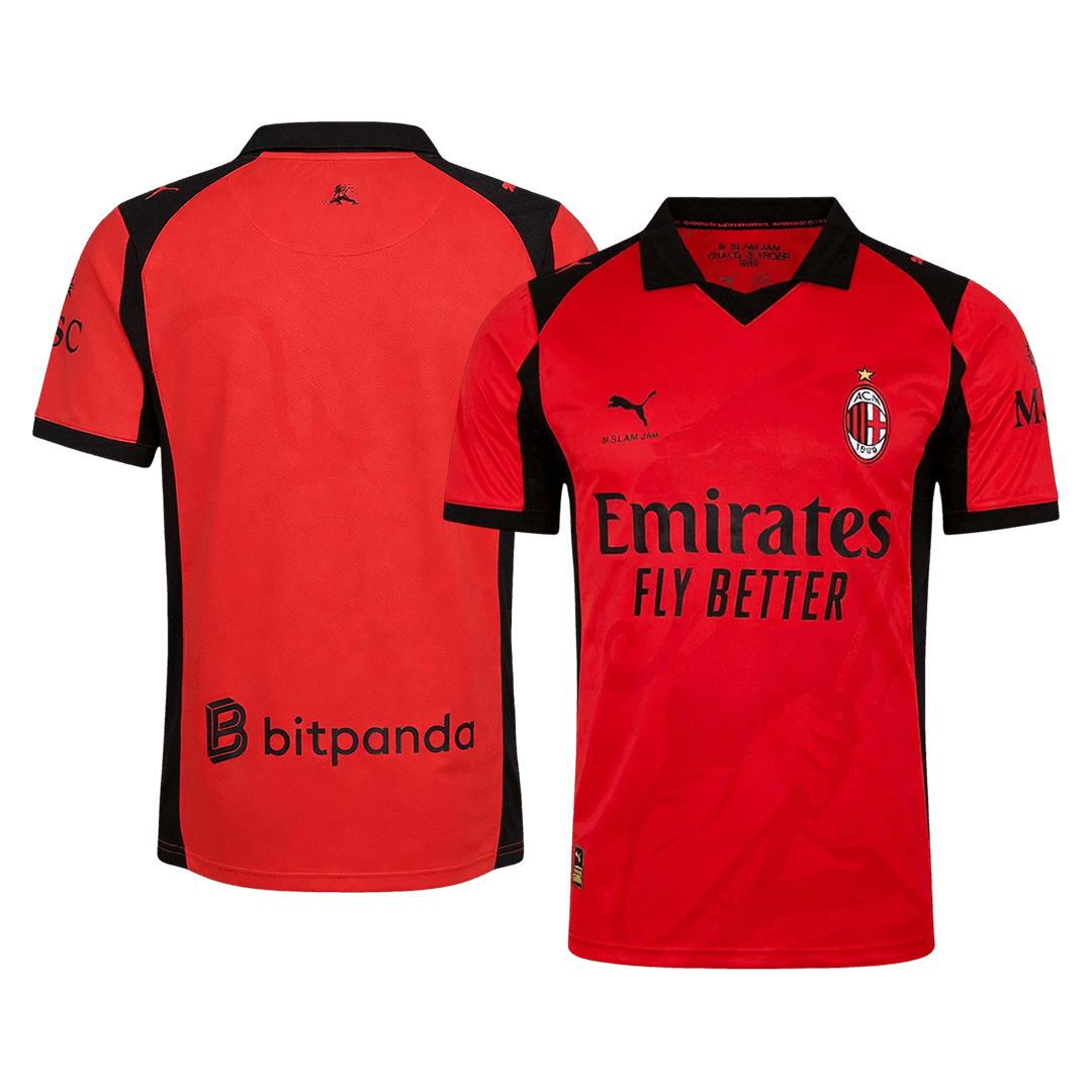 AC Milan Thuisshirt 2025/26 Rood Grote Maten