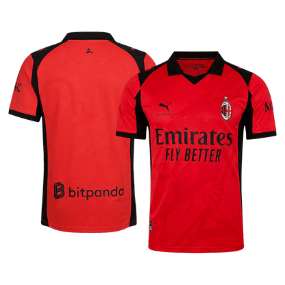 AC Milan Thuisshirt 2025/26 Rood Grote Maten