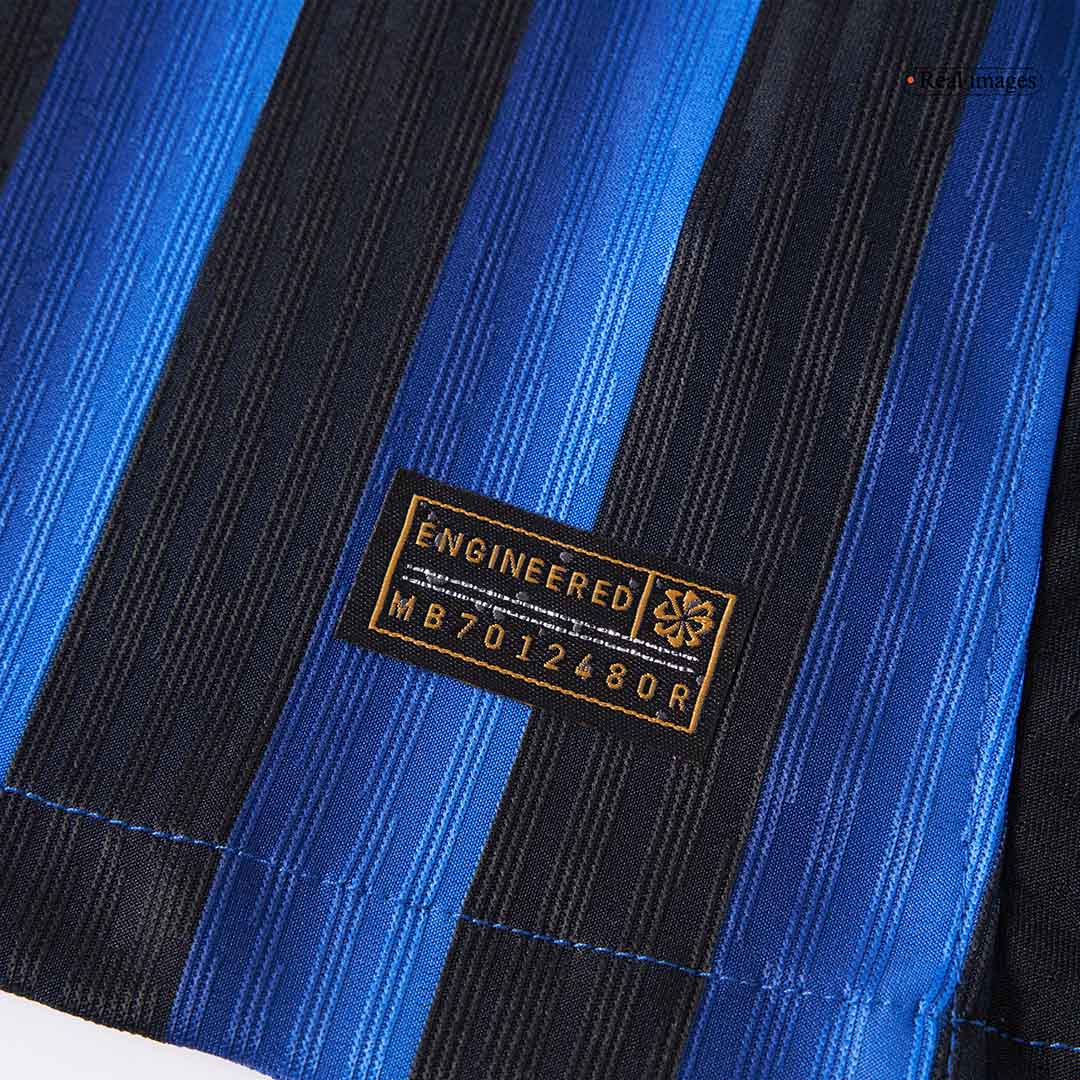 PAVARD #28 Inter Milan Thuisshirt 2025/26 Blauw&Zwart Authentiek