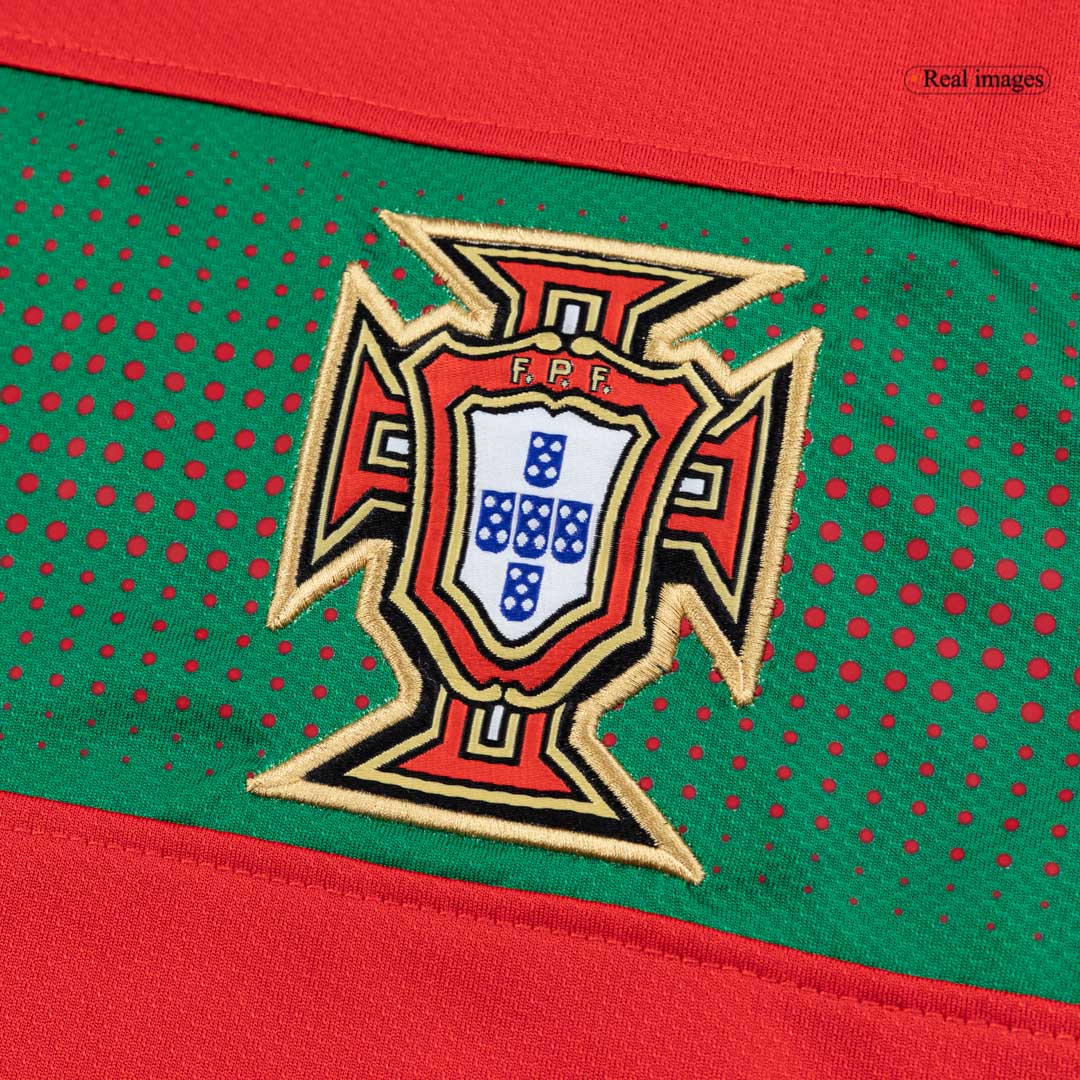 Retro Portugal Thuis Shirt 2010 Rood