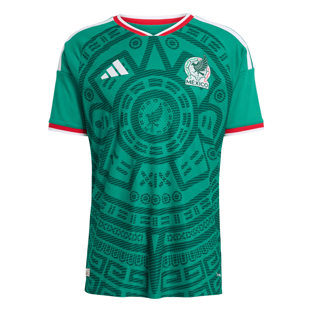 Mexico Thuisshirt WK 2026 Groen Speler Plus Size