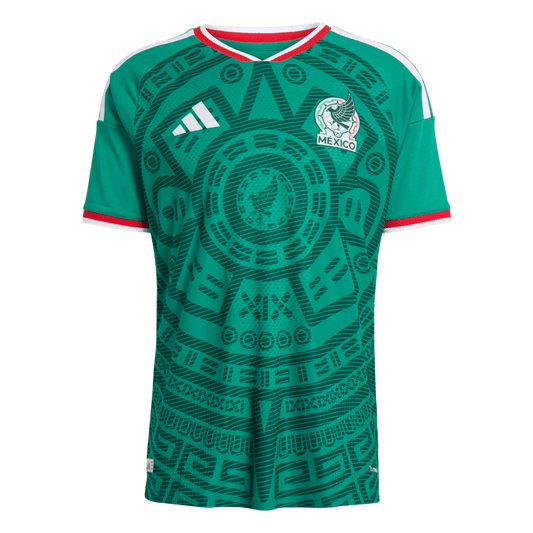 Mexico Thuisshirt WK 2026 Groen Speler Plus Size