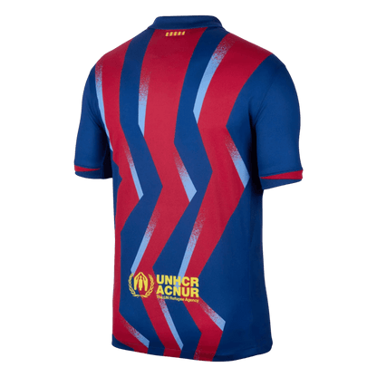 Barcelone Fourth Away Maillot Kit 2025/26 Rouge&Bleu